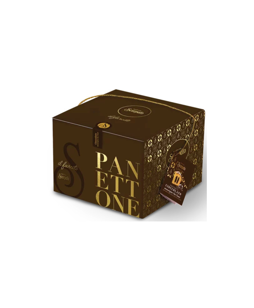 Scarpato - Panettone farcito al Cioccolato - 1000g