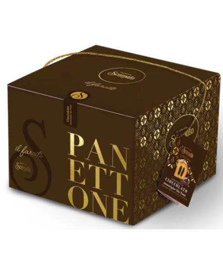 Scarpato - Panettone farcito al Cioccolato - 1000g