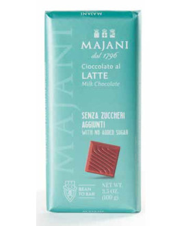 Majani - Tavoletta Latte - Senza Zuccheri Aggiunti - 100g