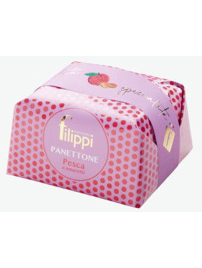 Filippi - Panettone Pesche e Amaretti - 1000g