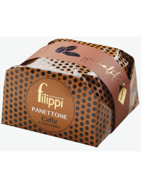 Filippi - Panettone al Caffe e Cioccolato Fondente - 1000g