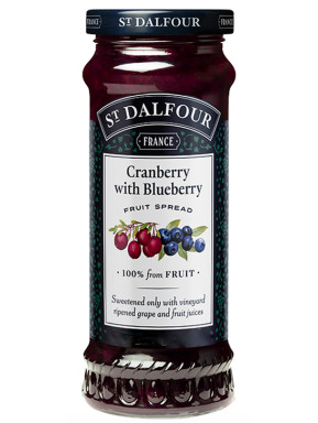 St Dalfour - Blueberries and Cranberries - 220g