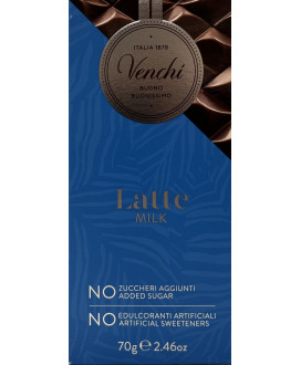 Venchi italian milk Chocolate Bar sugar free Chocolight shop online price | corso101.com