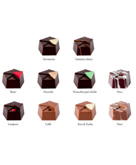 Giraudi - Pentagons - 16 Pralines - 160g