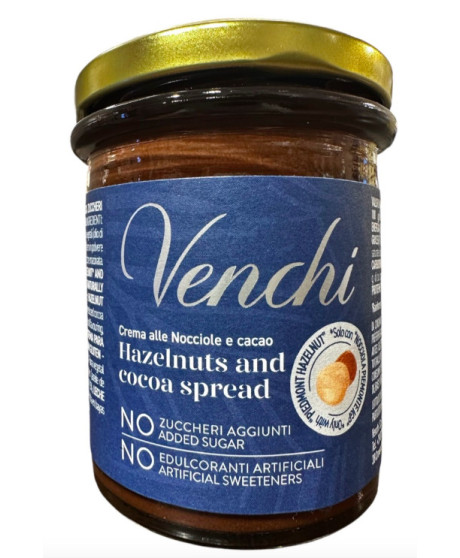 Venchi italian spreadable cream Chocolate sugar free Chocolight gianduja shop online price | corso101.com