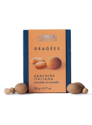 Giraudi - Dragees – Giraudi - Dragees – Arachidi tostate ricoperte di cioccolato al caramello - 90g - 90g