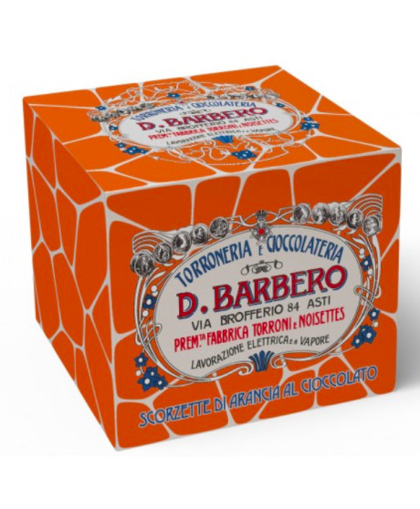 Barbero - Scorzette di arancia ricoperte di cioccolato - 150g