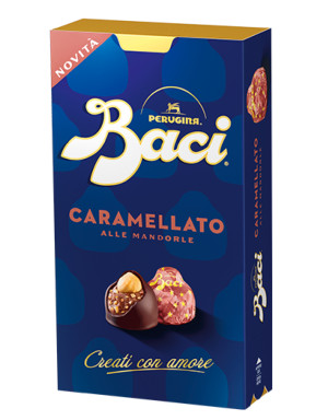 Perugina - Bacio Caramellato alle Mandorle - 100g - NOVITA'