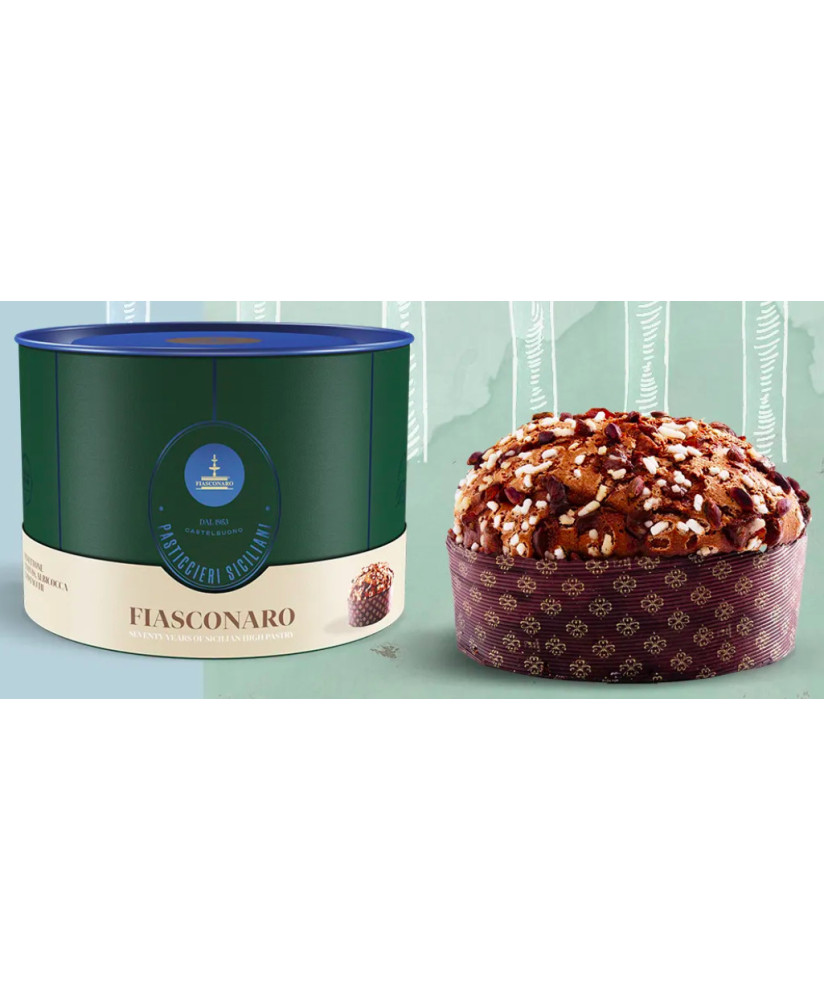 Fiasconaro - Panettone ananas e albicocca - 1000g