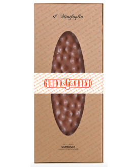 Vendita online tavolette di cioccolato Guido Gobino, lastre di gianduja con nocciole intere da 300gr. Shop on line pregiato cioc