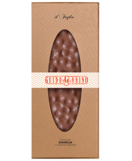 Vendita online tavolette di cioccolato Guido Gobino, lastre di gianduja con nocciole intere da 1Kg. Shop on line pregiato ciocco