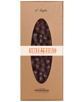 Vendita online tavolette di cioccolato fondente Guido Gobino, lastre di extra bitter con nocciole intere da 1Kg. Shop on line pr