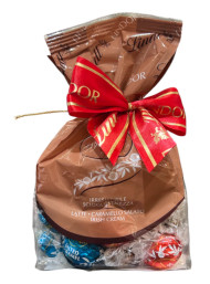 Lindt - Sacchetto Lindor Assortiti - Latte, Pistacchio e Caramello salato - 287g