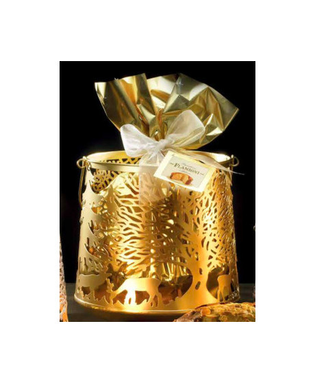 Online sales Flamigni classic panettone Milano hand-wrapped. Shop online homemade panettone, naturally leavened baked cake with