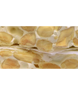 Buy Online sales Nougat artisan Italian Flamigni crumbly almond peel. Shop products made in Italy