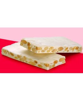 Buy Online sales Nougat artisan Italian Flamigni crumbly almond peel. Shop products made in Italy