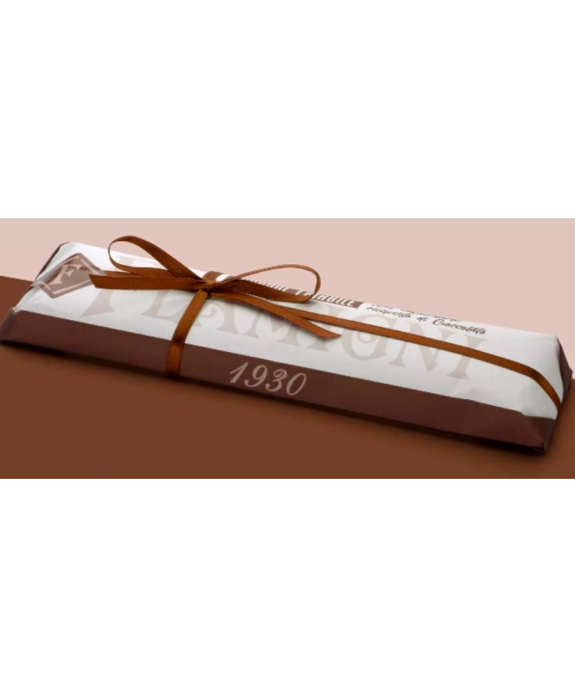 Buy online sales italian Nougat handmade Flamigni crumbly to hard peeled almonds covered in dark chocolate. Shop at best price 