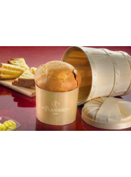 Flamigni - Panettone Salato in Contenitore Balsa di Legno - 850g