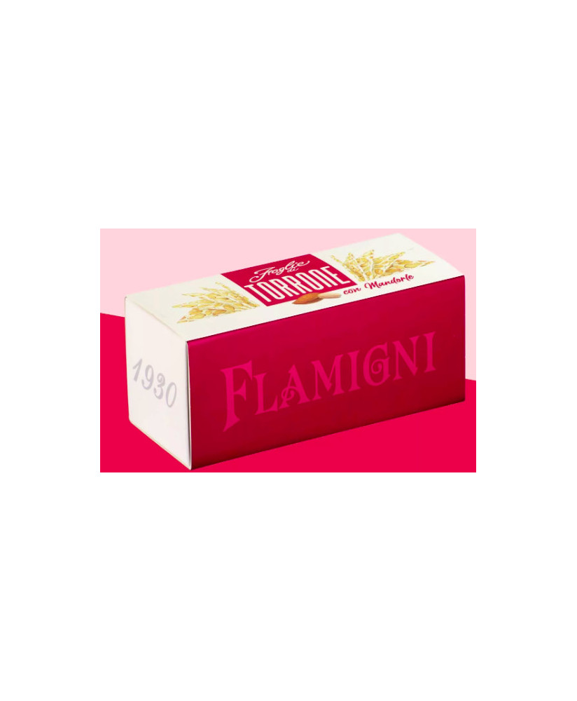 Flamigni - Torrone in Foglie alle Mandorle - 200g