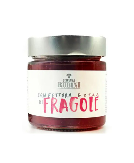 Dispensa Rubini - Confettura - Fragole - 240g