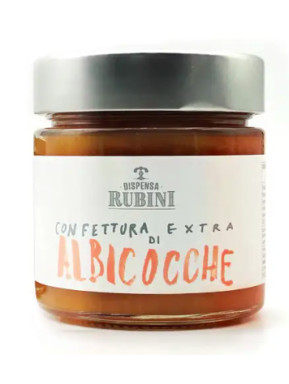 Dispensa Rubini - Confettura - Albicocche - 240g