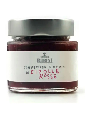 Dispensa Rubini - Confettura - Cipolle Rosse - 220g