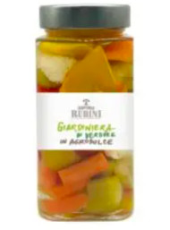 Dispensa Rubini - Giardiniera di Verdure in Agrodolce - 600g