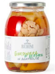 Dispensa Rubini - Giardiniera di Verdure in Agrodolce - 600g