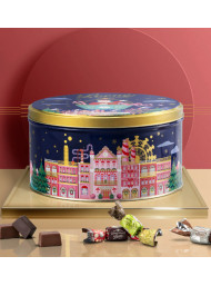 Pastiglie Leone - Hatbox Tin Box - Assorted Chocolates - 450g