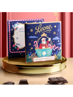 Pastiglie Leone - Hatbox Tin Box - Assorted Chocolates - 450g