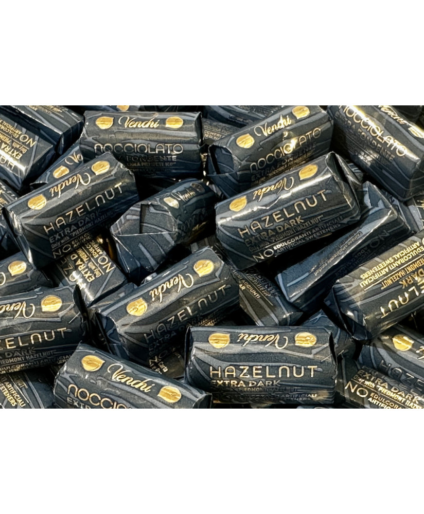 Venchi - Prendivoglia - Lingottino Nocciolato Fondente -70% Zuccheri - 100g