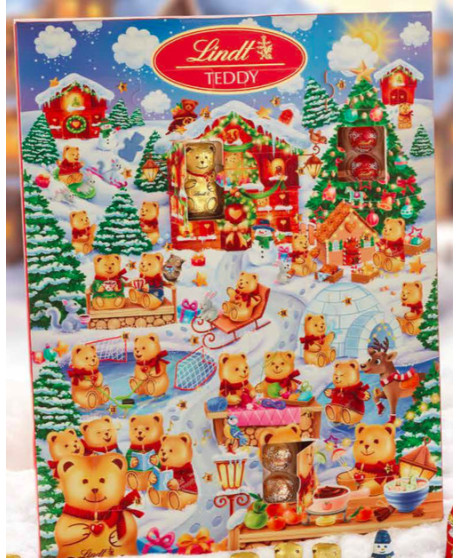 Lindt - Advent Calendar - Teddy - 170g