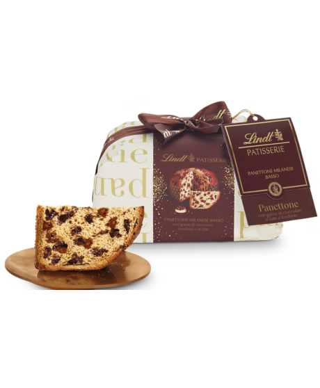 Panettoni Horvath, Lindt & Sprüngli. Vendita on line panettoni Horvath di Lindt tradizionale Milanese Basso con gocce di cioccol