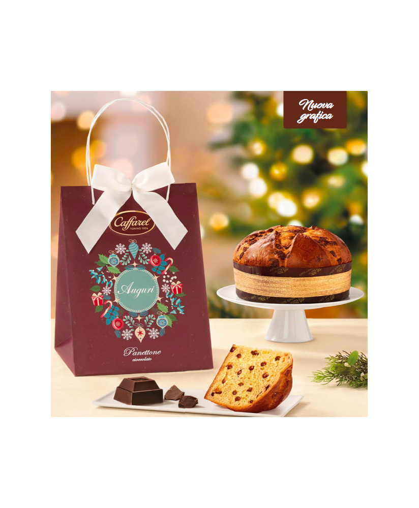 Caffarel Panettone drops of chocolate shop online christmas | corso101