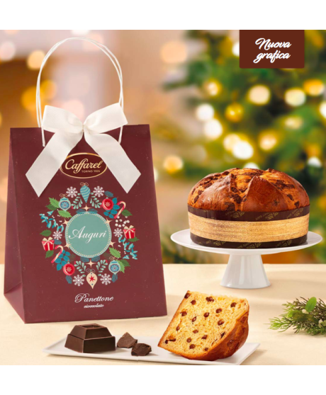 Caffarel Panettone drops of chocolate shop online christmas | corso101