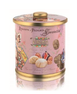 Virginia - Biscuit Jar - Amaretti Figs and Walnuts - 220g