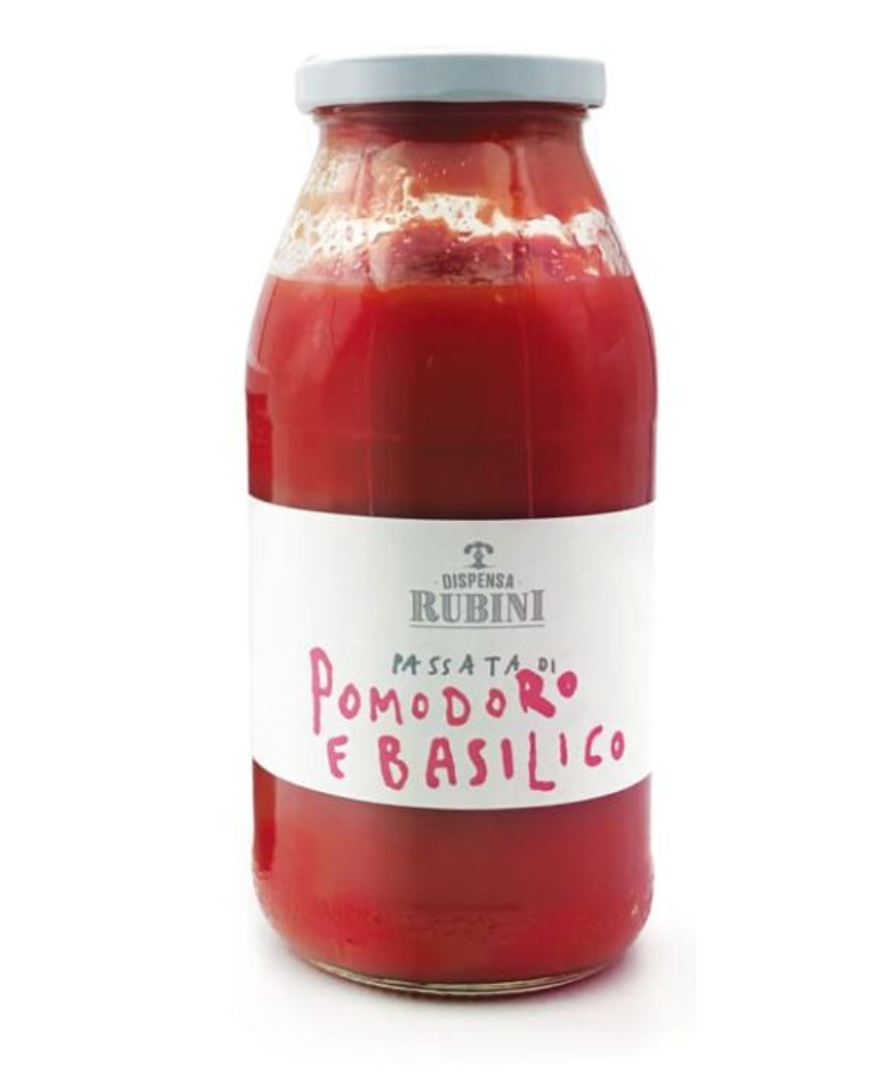 Dispensa Rubini - Tomato and Basil Puree - 500g