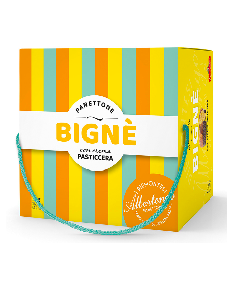 Albertengo - Panettone Bignè - puff pastry - 1000g