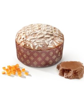 Sal de Riso - Panettone al Cioccolato e Arancia Senza Glutine e Lattosio - 500g