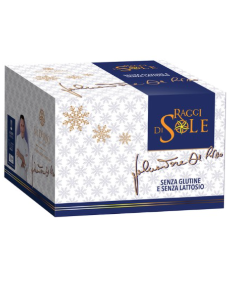 Sal de Riso - Panettone al Cioccolato e Arancia Senza Glutine e Lattosio - 500g