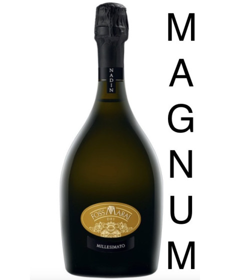 Foss Marai Nadin Dry Millesimato Magnum - Vendita online prosecco valdobbiadene bottiglia grande formato prezzo scontato