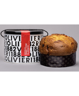 Olivieri - Panettone Classico - Scatola di Latta - 1000g