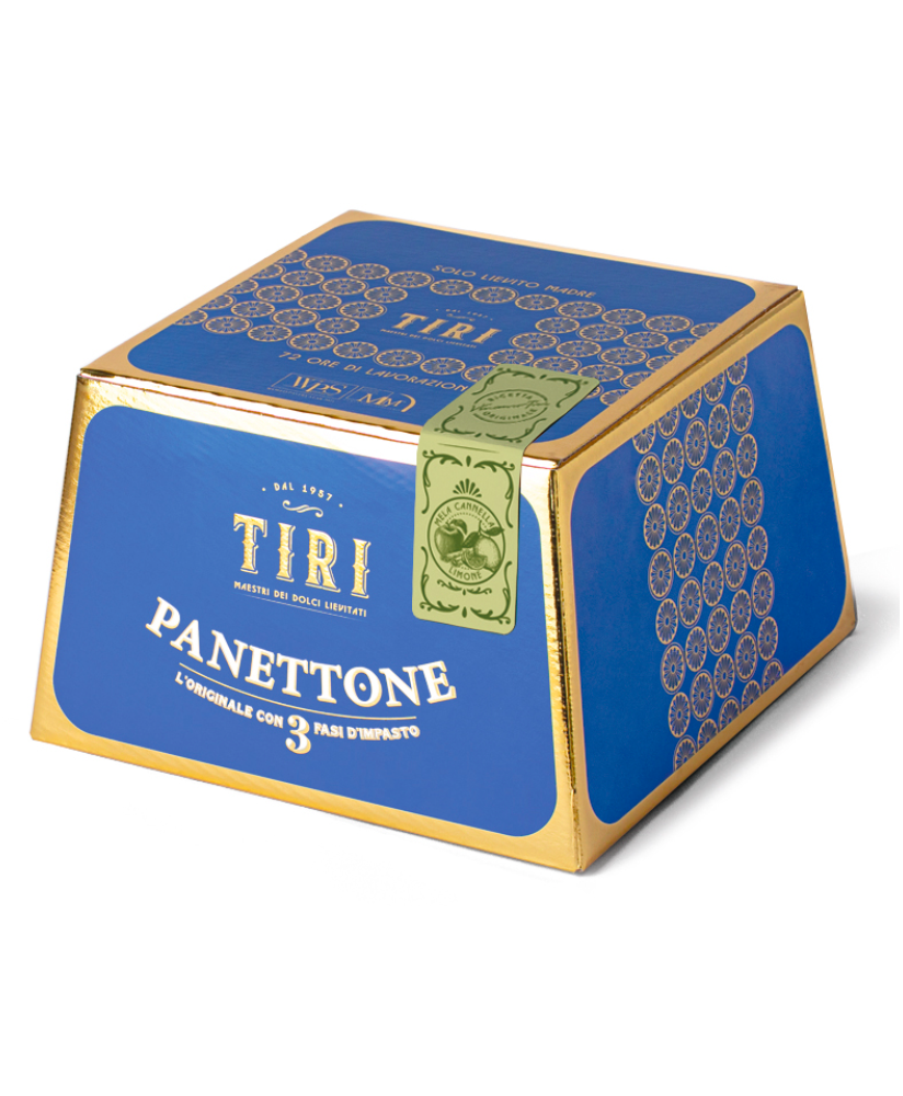 Tiri - Apple, lemon and cinnamon Panettone - 1000g