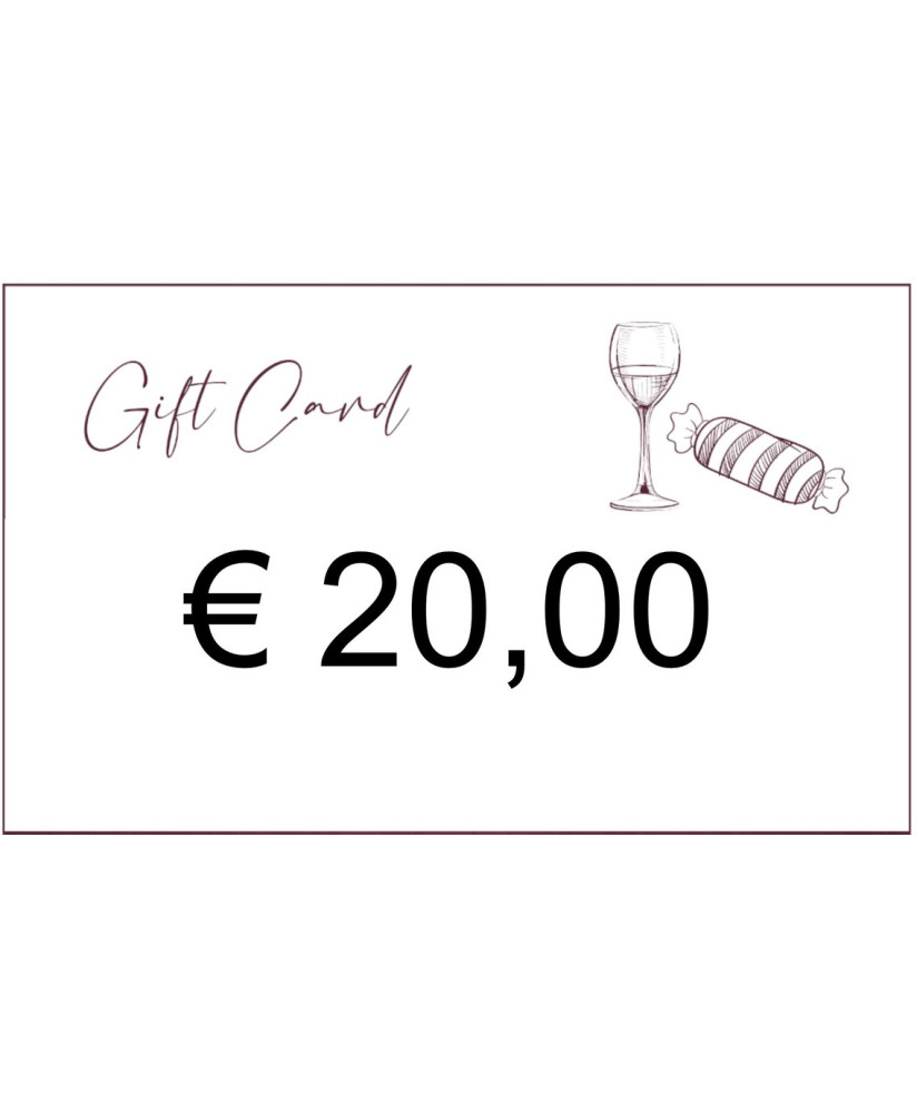 Gift Card Corso101 € 20 - regala un buono acquisto voucher | corso101