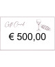 Gift Card € 500,00