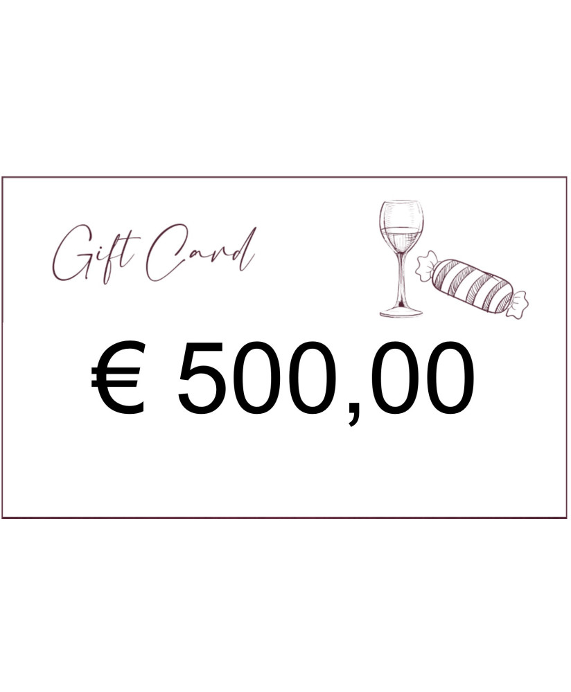 Gift Card Corso101 € 500 - regala un buono acquisto voucher | corso101