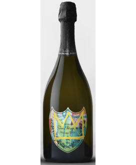 Dom Pérignon - Vintage 2015 - Special Edition Tribute to Jean-Michel Basquiat - Colour Yellow - Gift Box - 75cl