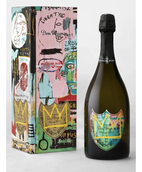 Dom Pérignon - Vintage 2015 - Special Edition Tribute to Jean-Michel Basquiat - Colore Giallo - Champagne Astucciato - 75