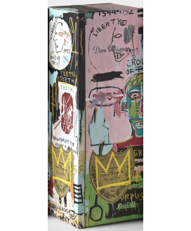 Dom Pérignon - Vintage 2015 - Special Edition Tribute to Jean-Michel Basquiat - Colour Yellow - Gift Box - 75cl