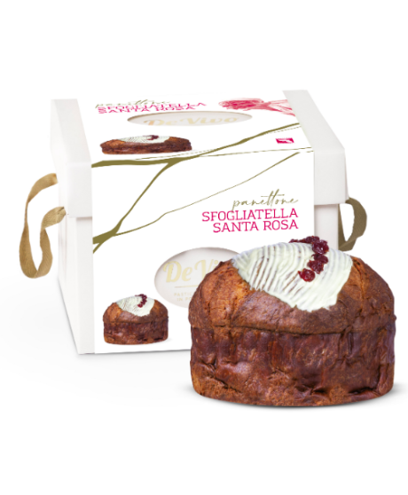 De Vivo - Panettone Sfogliatella Santa Rosa - 1200g